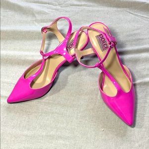 Barbie Pink T-Strap Heels